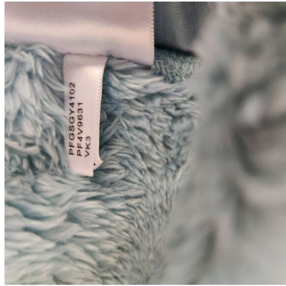 NWT Calvin Klein Performance Women's Fuzzy Sherpa Vest Jacket Green S - Picture 8 of 8